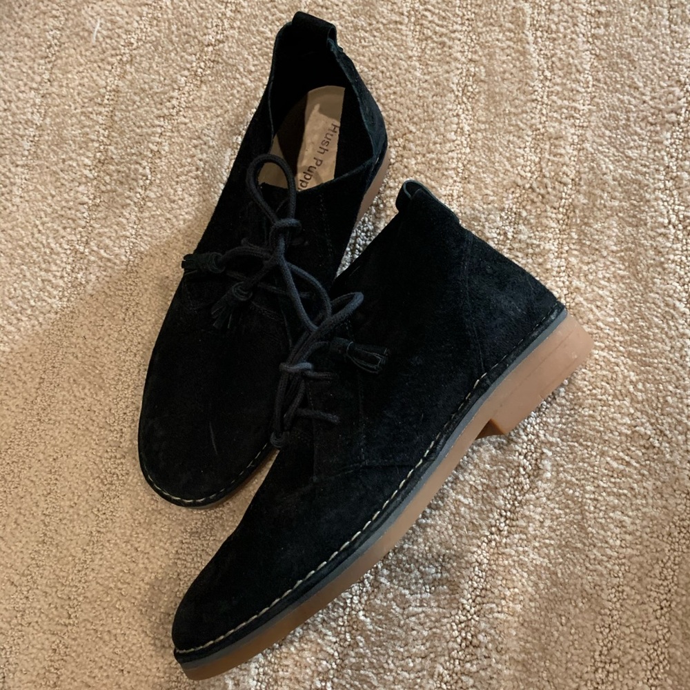 Hush Puppies black boots